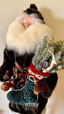 Frosty Santa Christmas OOAK! By Barbora