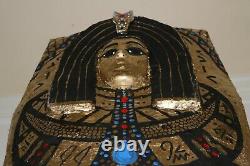 Full size, unique, one on its kind wooden hand made coffin & Sarcophagus replica