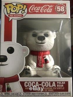 Funko Pop! Coca Cola Bear (Rare Error, One Of A Kind)