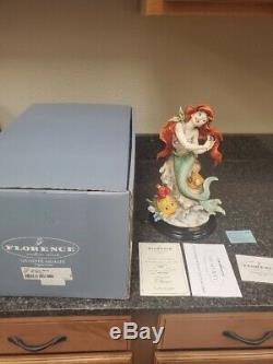 GIUSEPPE ARMANI DISNEY ARIEL ARTIST PROOF with COA 0505C VERY RARE ONE OF A KIND