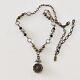 Grandmother's Buttons Designers Studio One Of A Kind Necklace Pendant California