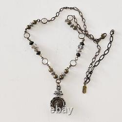 GRANDMOTHER'S BUTTONS Designers Studio One of a Kind Necklace Pendant California