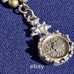GRANDMOTHER'S BUTTONS Designers Studio One of a Kind Necklace Pendant California