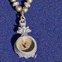 GRANDMOTHER'S BUTTONS Designers Studio One of a Kind Necklace Pendant California