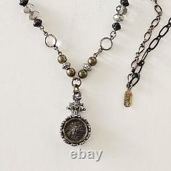 GRANDMOTHER'S BUTTONS Designers Studio One of a Kind Necklace Pendant California