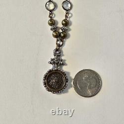 GRANDMOTHER'S BUTTONS Designers Studio One of a Kind Necklace Pendant California