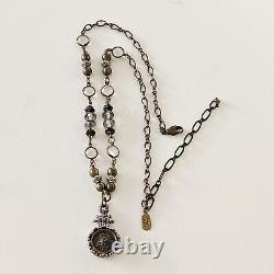 GRANDMOTHER'S BUTTONS Designers Studio One of a Kind Necklace Pendant California
