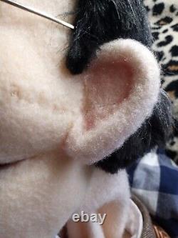 GROUCHO MARX Vent Figure Custom One Of A Kind Professional Soft Puppet LARGE