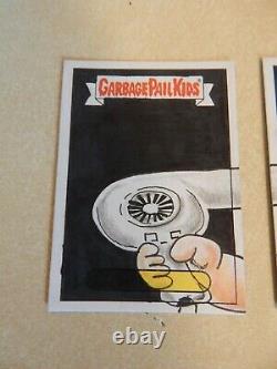 Garbage Pail Kids 2017 S2 Sketch Card Klea Topps one of a kind