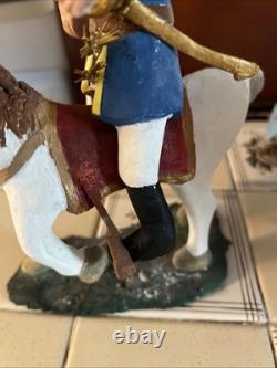 George Washington Hand Made One Of A Kind Plaster Figurine