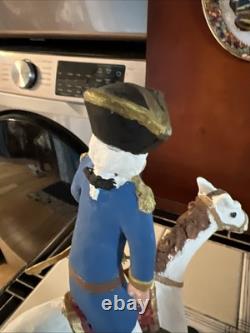 George Washington Hand Made One Of A Kind Plaster Figurine