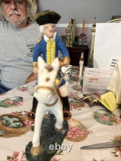 George Washington Hand Made One Of A Kind Plaster Figurine