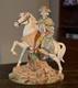 George Washington Statue, Glazed Pottery, 14 Inches Tall, One Of A Kind