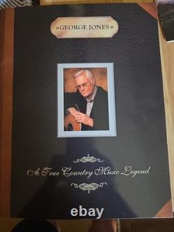 George jones Autographed pictures and rare collectibles one of a kind
