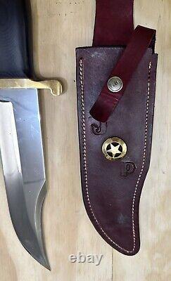 Gil Hibben LaGrange, KY One-of-a-Kind Custom Bowie Knife