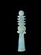 Goddess Hathor Rare Form With Djed Pillar Symbol, One Of A Kind Statuette