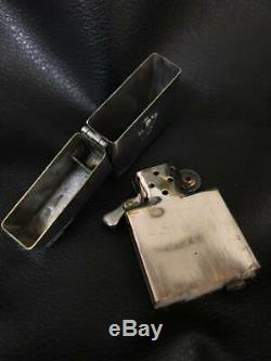 Good Condition! Zippo outside hinge 4 barrel one of kind zippo