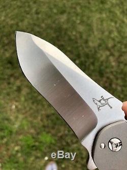 Greg Lightfoot Custom Knife Middle Weight Rematch One Of A Kind Safe Queen