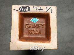 Grumpy Moai tiki mug by Mikel Parton one of a kind MINT