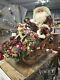 Heavenly Sleigh-custom One Of A Kind Santa On Sleigh-collectible