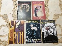 HENCHGIRL #1,2,3,4,5,6 VF One-of-a-Kind RARE FIRST EDITIONS Low Print SIGNED LOT