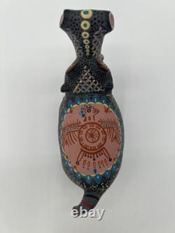 HIPPO- One of a kind wood hand-carved ALEBRIJE from Oaxaca, México