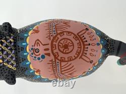 HIPPO- One of a kind wood hand-carved ALEBRIJE from Oaxaca, México