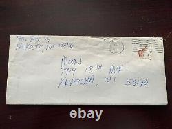 HISTORIC, ONE OF A KIND GG ALLIN HANDWRITTEN LETTER 8/87 WithENV PLS OFFER
