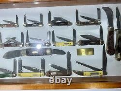 HOLY CASE! ONE OF A KIND Case XX 1981 Custom Knife Set in Case! Bid NOW! Wo