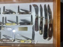 HOLY CASE! ONE OF A KIND Case XX 1981 Custom Knife Set in Case! Bid NOW! Wo