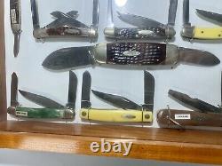 HOLY CASE! ONE OF A KIND Case XX 1981 Custom Knife Set in Case! Bid NOW! Wo