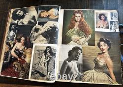 HUGE Vintage 1940's WWII Pinup Show Girls Risqué Scrapbook ONE OF A KIND 16lbs