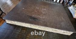 HUGE Vintage 1940's WWII Pinup Show Girls Risqué Scrapbook ONE OF A KIND 16lbs