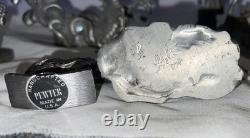 HUGE Vintage Pewter Mixed Lot Of 14 Figures RARE One Of A Kind Lot Up For Grabs