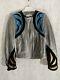 H&m Collection Ss 2014 One Of A Kind Sample East West Silver Leather Jacket
