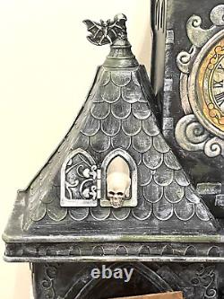 Halloween Haunted House Castle One-of-a-Kind Handpainted Dollhouse Spooky Decor