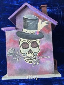 Halloween Haunted House Mansion One Of A Kind Must See COVID 19 Scary Hand Paint