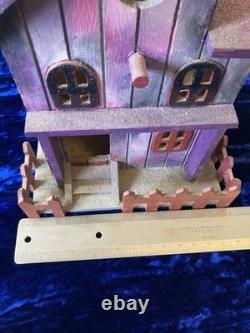 Halloween Haunted House Mansion One Of A Kind Must See COVID 19 Scary Hand Paint