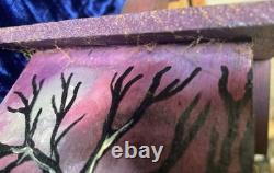 Halloween Haunted House Mansion One Of A Kind Must See COVID 19 Scary Hand Paint