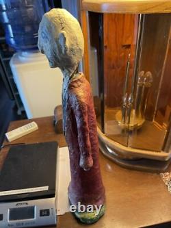 Halloween Monnie Wilson Ghoul Guy Papier-mâché 16 1/4 One Of A Kind