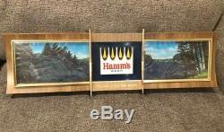 Hamms 65 Rippler Faux Wood Frames Reproductions! One-of-a-Kind Matching Set