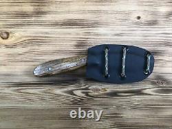 Hand Crafted Fixed Blade Camping Knife Custom Made, One Of A Kind