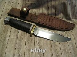 Hand Forged Knife Locally Made One of a Kind High Carbon Steel Hunter