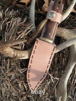 Hand Forged Knife Locally Made One of a Kind High Carbon Steel Hunter