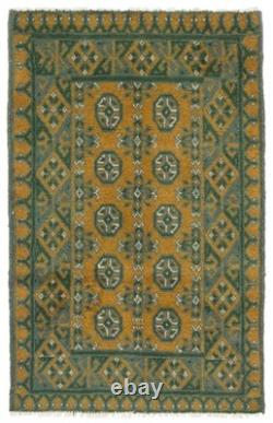 Hand Knotted Area Rug 2'6 x 4'0 Traditional Oriental Wool Carpet