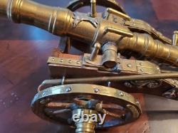 Hand-Made Miniature Cannon One of a Kind Crafted by Italian master artisan