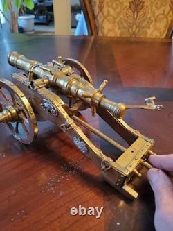 Hand-Made Miniature Cannon One of a Kind Crafted by Italian master artisan
