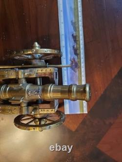 Hand-Made Miniature Cannon One of a Kind Crafted by Italian master artisan