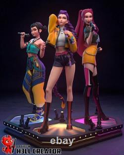 Hand Painted Kpop Idol Resin Statue Rumi Fan Art Collectible