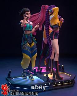 Hand Painted Kpop Idol Resin Statue Rumi Fan Art Collectible